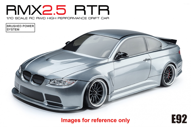 MST RMX 2.5 RTR E92 (silver grey)  (brushed)