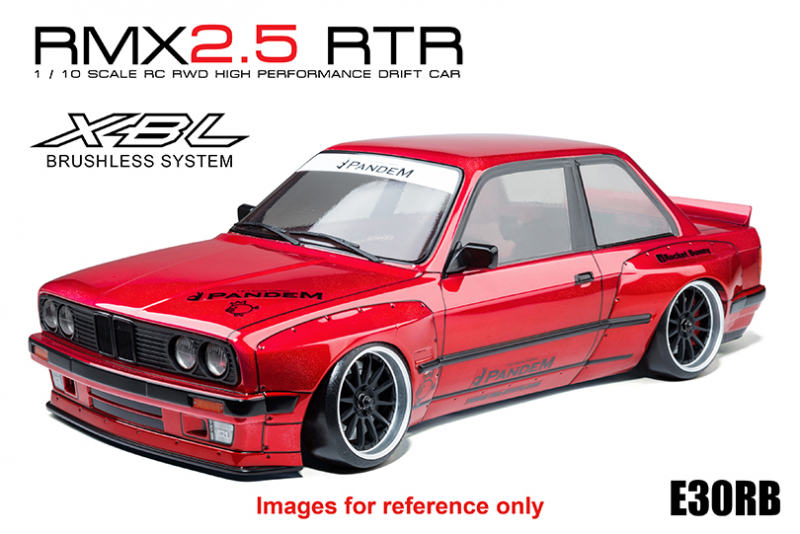 MST RMX 2.5 RTR E30RB (shiny red) (brushless)