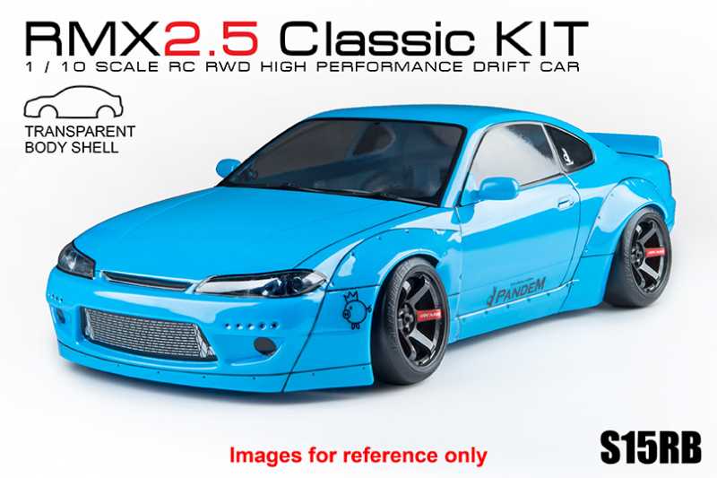 MST RMX 2.5 1/10 RWD Drift Car Classic KIT + S15RB Karosserie