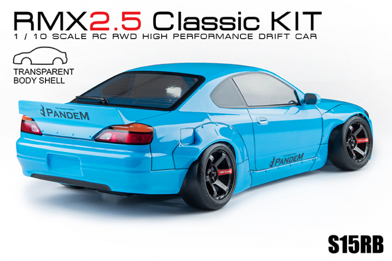 MST RMX 2.5 1/10 RWD Drift Car Classic KIT + S15RB Body