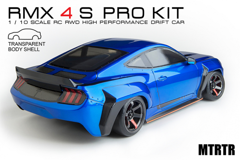 Preview: MST RMX 4 S PRO Drift Car Kit + MTRTR Karosserie