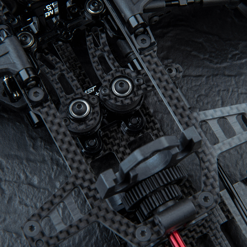 Preview: MST FRX/RMX 4 Alum. steering arm mount (red)