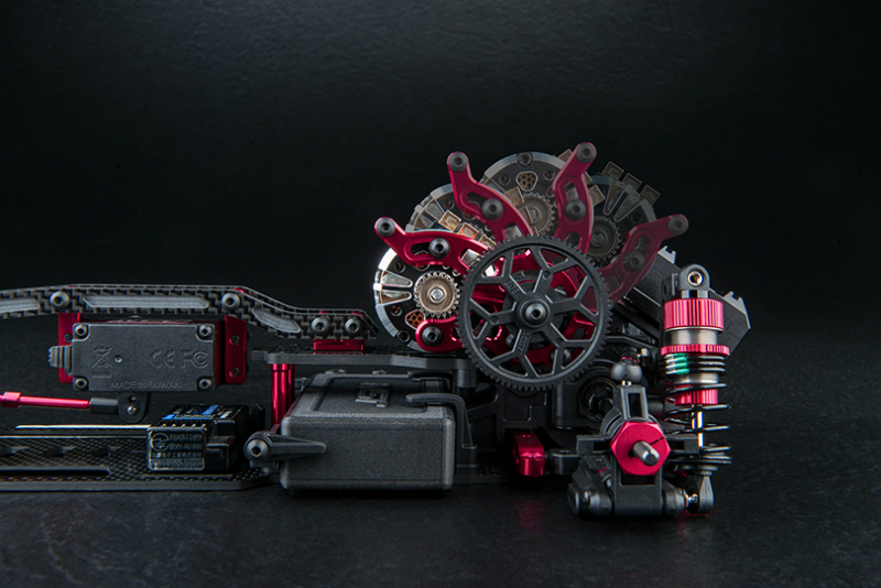 MST RMX 4 GT Competition-Level RWD Drift Car Kit (Red)