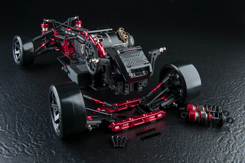 MST RMX 4 GT Competition-Level RWD Drift Car Kit (Red)