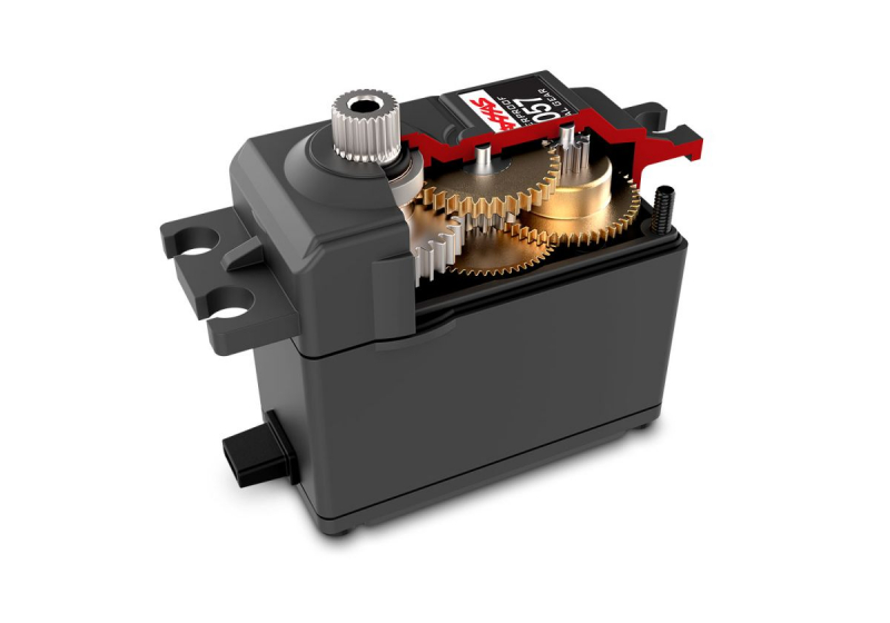 Preview: Traxxas Servo 2057 mit Metallgetriebe, wasserdicht  für alle 1/10 - VX3 Standard-Servo