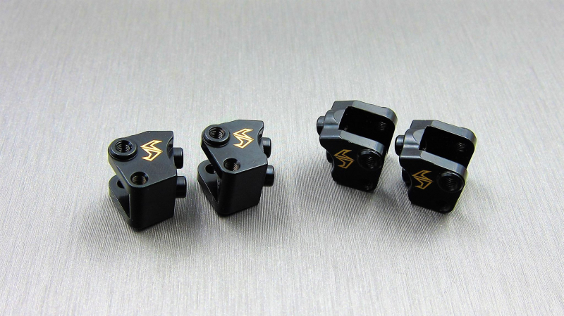 Samix SCX10 II Brass lower shock / suspension link mount (4pcs)