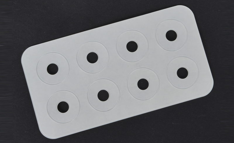 Tamiya RC Body Mount Hole Patches - Clear