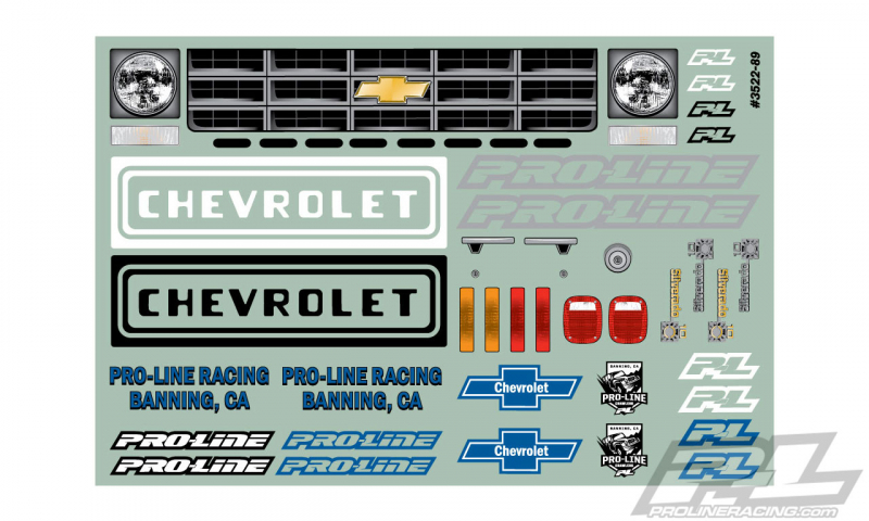 Proline 1978 Chevy K-10 Clear Body (Cab & Bed)