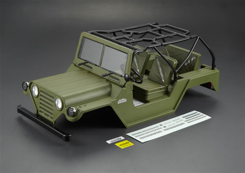 Killerbody 1/10 Crawler WARRIOR Military Green RTU Radstand: 313mm