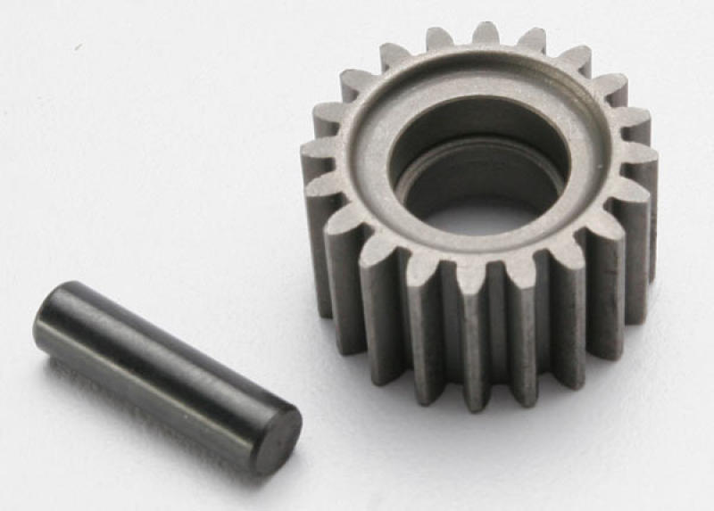 Traxxas Idler gear, 20-tooth/ idler gear shaft E-Maxx, E-Revo, Summit