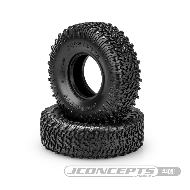 JConcepts Tusk - Scorpios - 2.2"  Super Soft, Green compound Crawler Reifen (2)