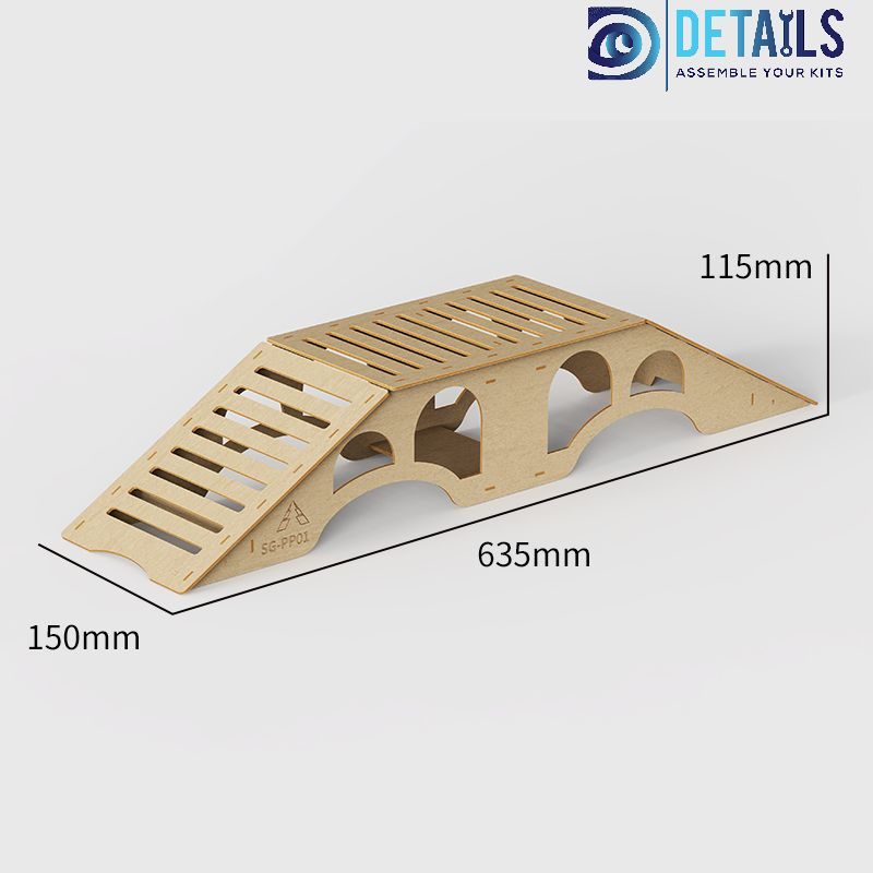 Crawler Park Kit - Bogenbrücke - für 1/24 & 1/18 Crawler