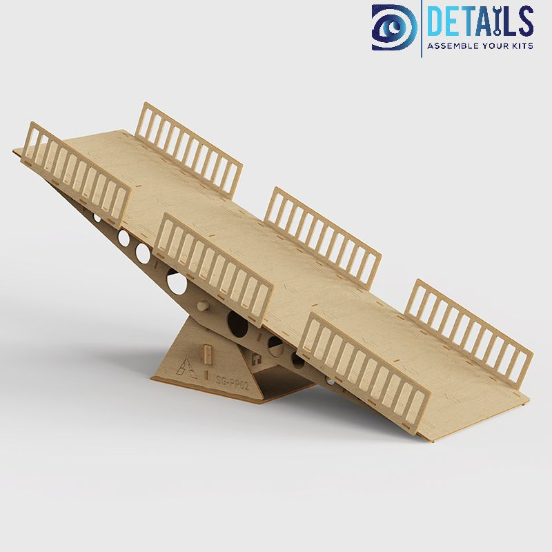 High density wood board climaing car props B for 1/24 & 1/18 Crawler