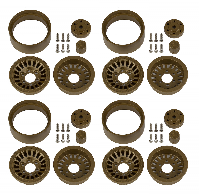 Element RC Enduro Urbine Wheels, 1.55", bronze color (4)