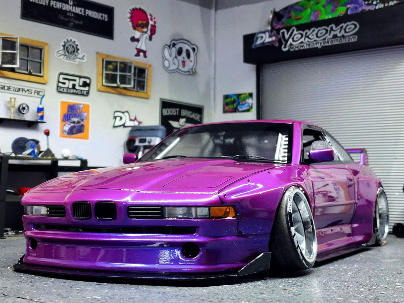 Sideways RC BMW 850 Grill Set for Aplastics
