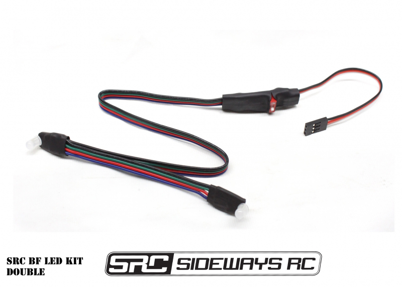 Sideways RC Backfire led kit - double