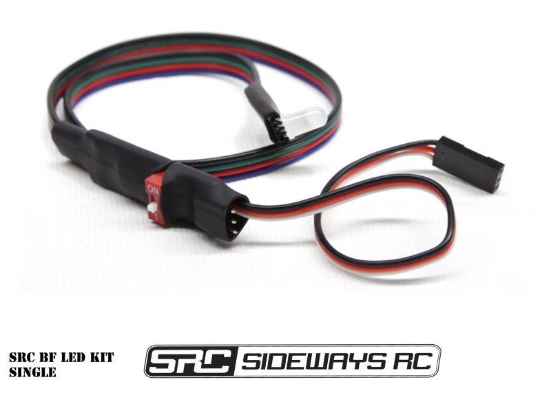 Sideways RC Backfire led kit - single