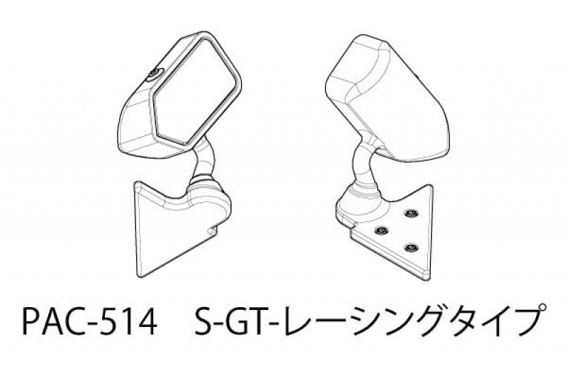 Preview: Pandora Door Mirror (S-GT-Racing Type)