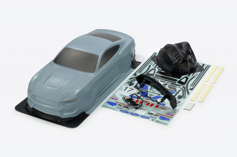 Tamiya Body Set Ford Mustang Gt4 Corsa Gray/Painted