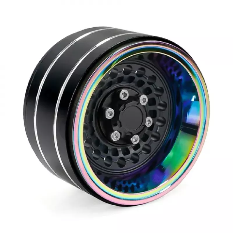 1.9" Aluminium Beadlock Crawler Felgen 4 Stück - Dazzling colour - Black