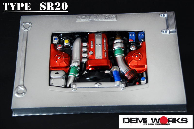 Demi Works Polycarbonate Engine Bay Type SR20