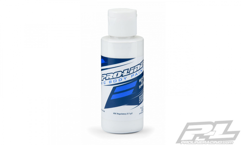 Pro-Line RC Body Paint - weiß speziell für Polycarbonate / Airbrush-Farbe 60ml