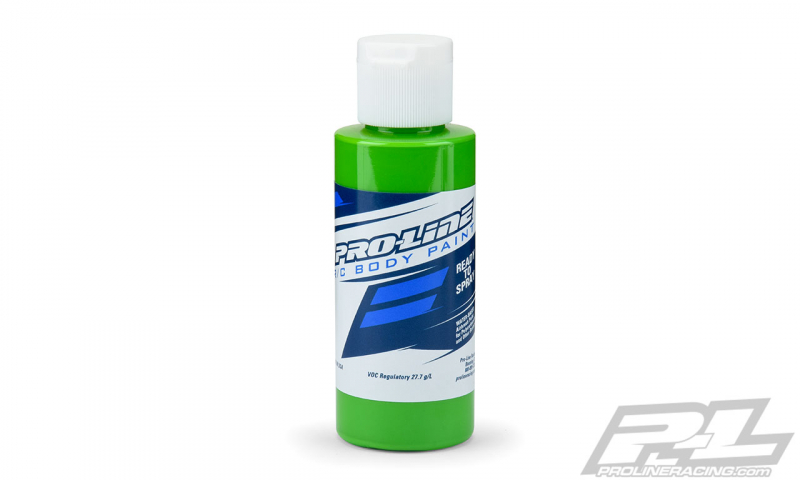 Pro-Line RC Body Paint - Green Specially Formulated Water-Based Airbrush Paint Polycarbonate