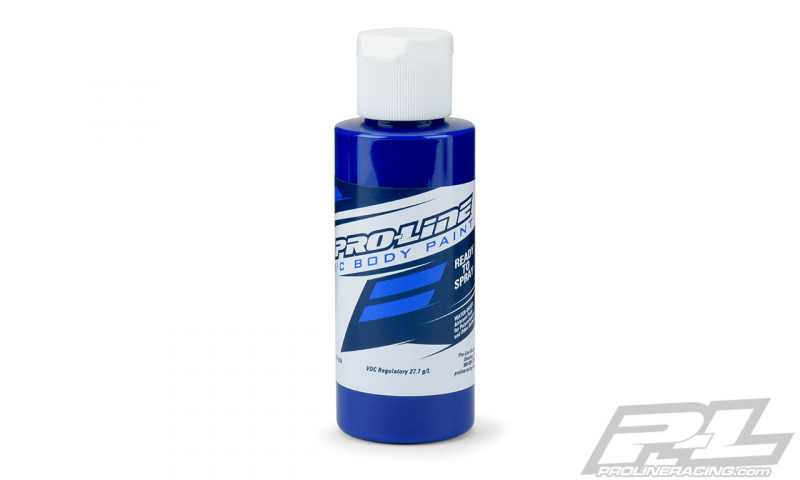 Pro-Line RC Body Paint - Blue Specially Formulated Water-Based Airbrush Paint Polycarbonate
