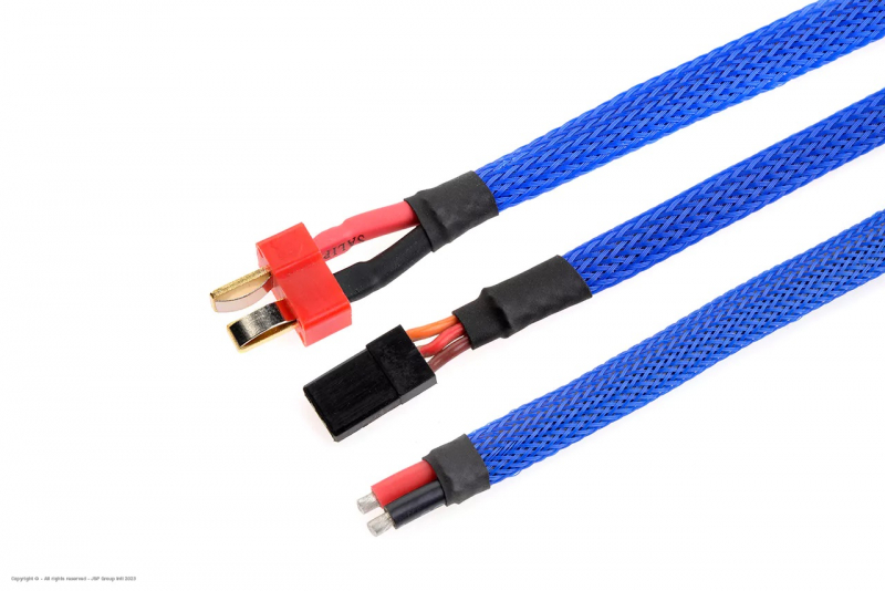 Revtec - Kabel-Schutzhülse - Geflochten - 6mm - Blau - 1m