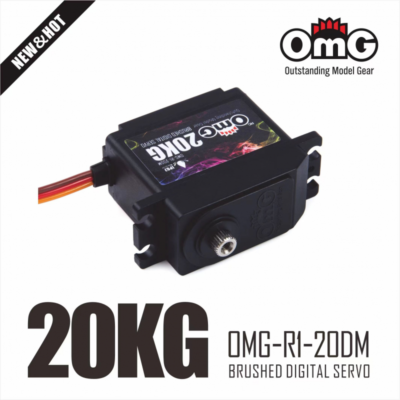 OMG R1 20DM Digital Servo 6.0V-7.4V 23kg