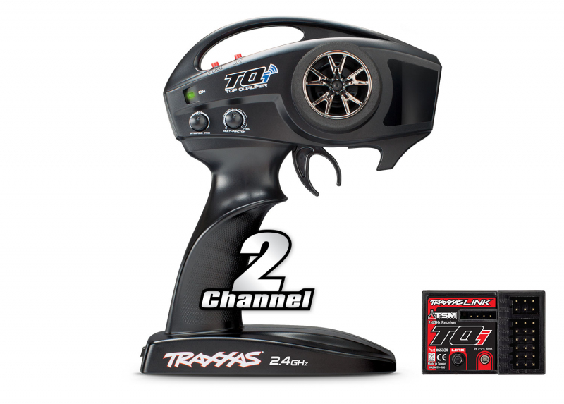 Traxxas TQi Sender 2.4GHz 2-Kanal mit  Empfänger