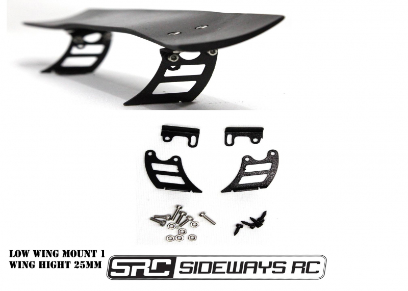 Sideways RC Low Wing Mount 1 – 25mm