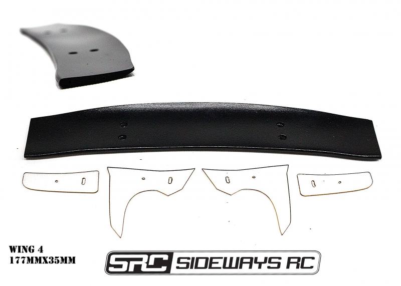 Sideways RC Wing 4  - 175x35mm
