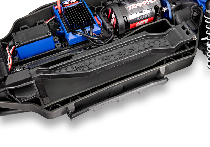 Traxxas Bigfoot 4x4 BL-2S blau 1/10 Monster-Truck RTR nP825 BL-2S Brushless, HD-Teile mit 2827X Akku + 2920 Lader