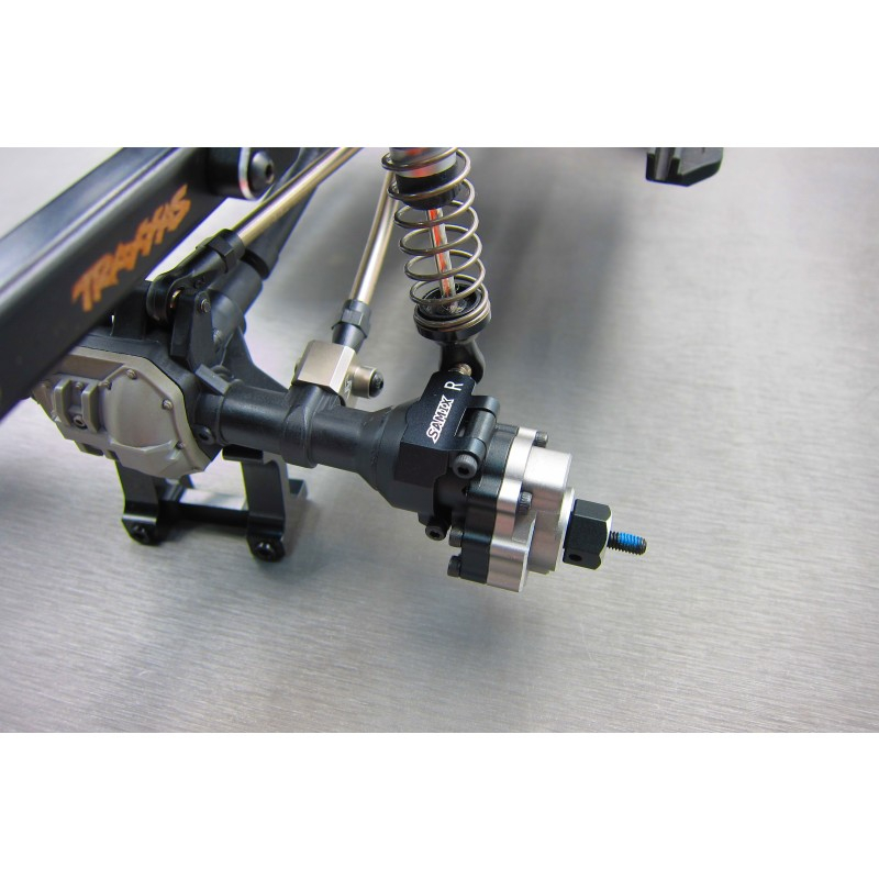 Samix TRX-4 Alum. rear portal drive housing black