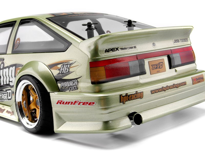 HPI Stage-D Trueno AE86 Body Kit (Run Free) für 17209