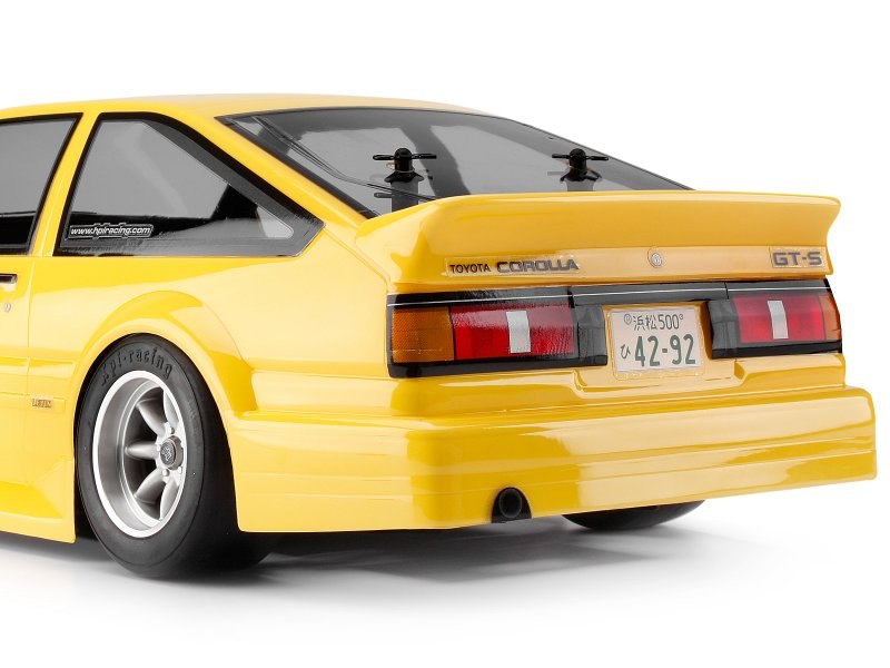 HPI Stage-D Levin AE86 Body Kit (RUN FREE)  für 17214