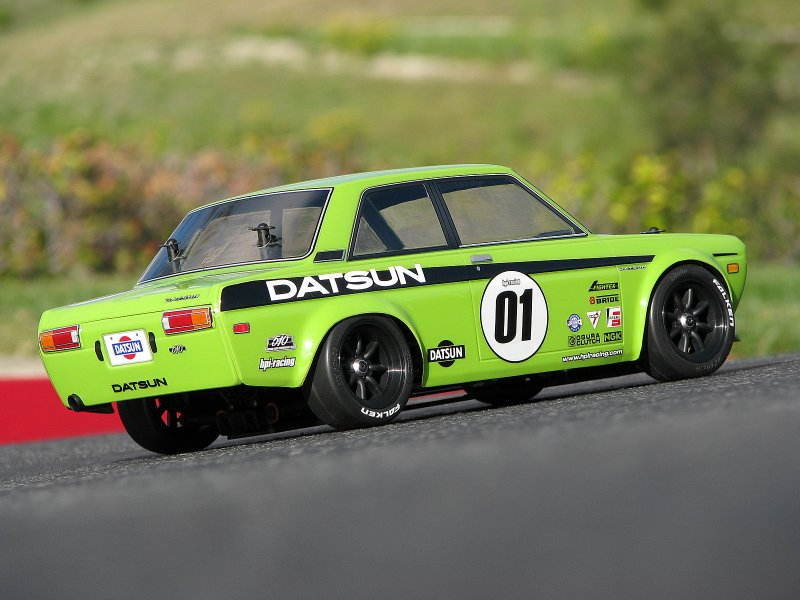 HPI Datsun 510 Body - (WB225mm.F0/R3mm)
