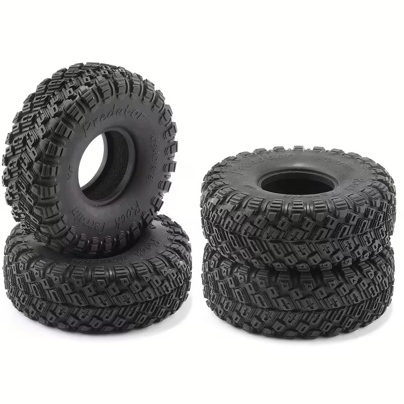 1.9 Crawler Reifen Predator 4 Stück inkl. Einlagen