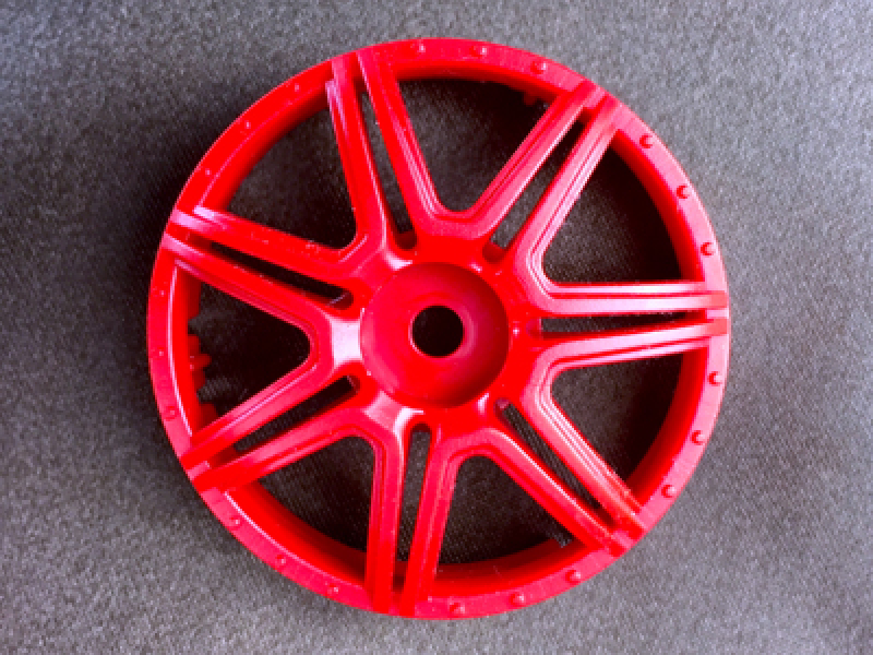 Tetsujin "Super RIM" DISC "Marguerite" Hot Red 2pcs