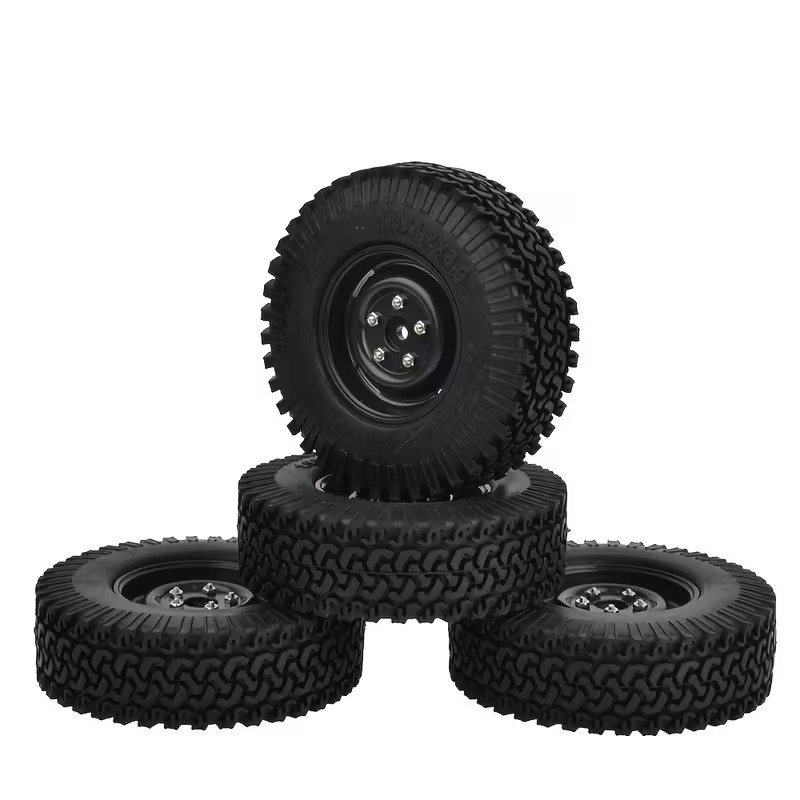 1.9 Crawler 4 Stück Reifen/Einlagen, 4 Stück Felgen
