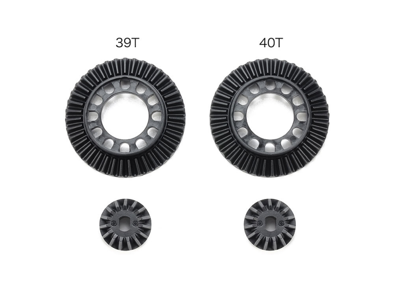 Tamiya Ring Gear Set 39T/40T For Xv-02/Tt-02 Dir Coupling