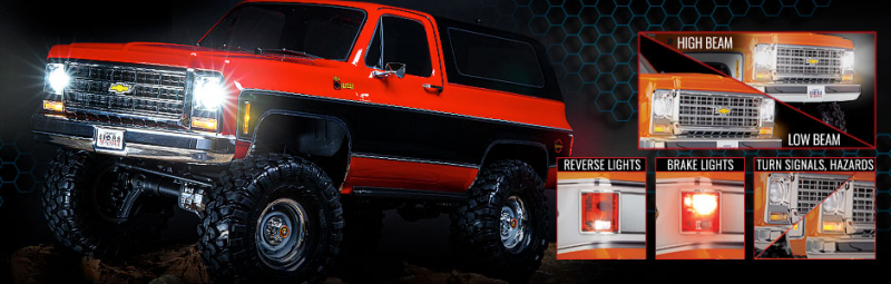 Traxxas TRX-4 1979 Chevrolet Blazer & K10 Truck Pro Scale LED Light Set