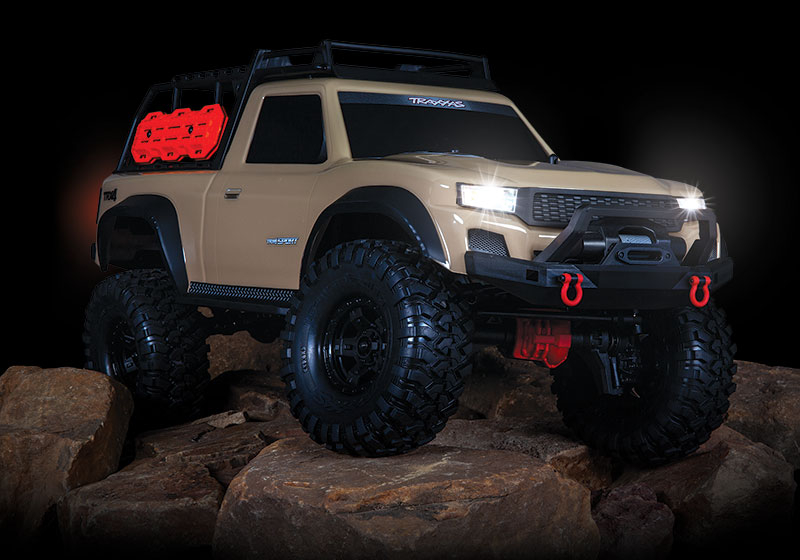 Traxxas LED Licht-Kit kpl. mit Powersupply (Scheinwerfer, Rücklicht für  #8111 Karo), TRX8085