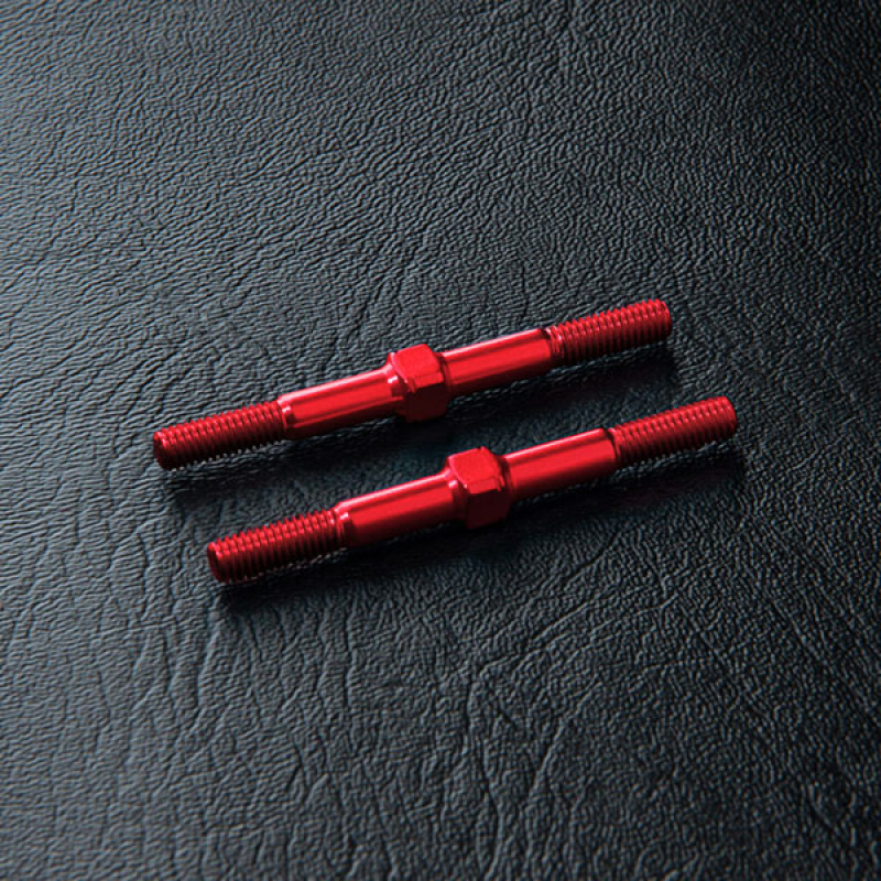 MST Alum. reinforced turnbuckle 3X36 (red) (2)