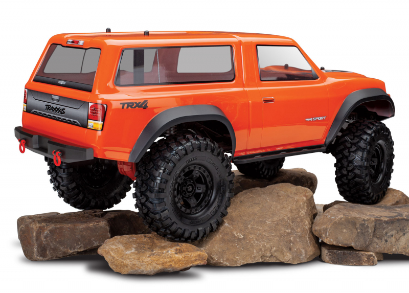 Traxxas Karo mit Camper TRX-4 Sport (unlackiert) +Aufkleber