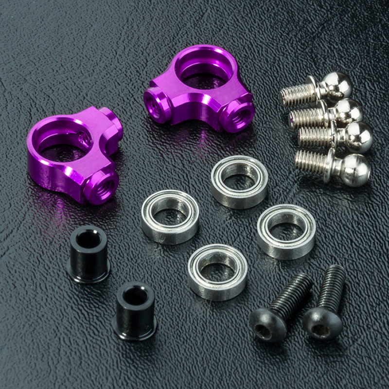 MST Alum. arm sets S (purple) (2)