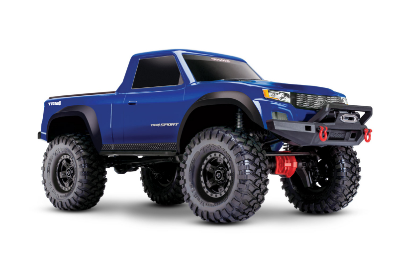 Traxxas TRX-4 Sport 4x4 blau 1/10 Scale-Crawler RTR Brushed, Clipless