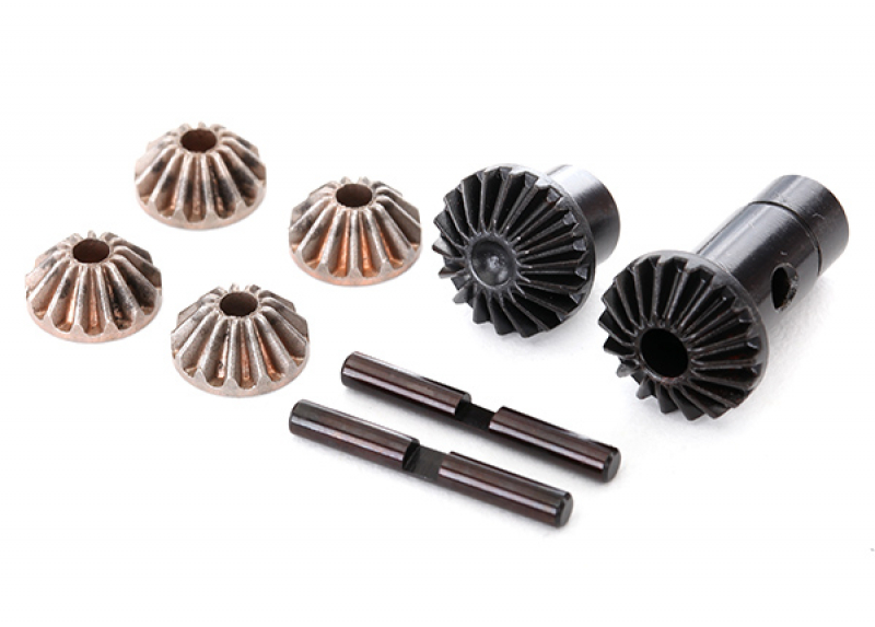 Traxxas Gear set, differential (output gears (2), spider gears (4), spider gear shaft (2) TRX-4