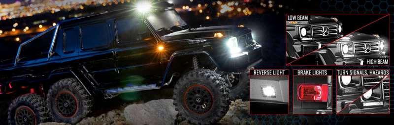 Traxxas TRX-4 Mercedes-Benz TRX-4 TRX-6  Pro Scale LED Light Set